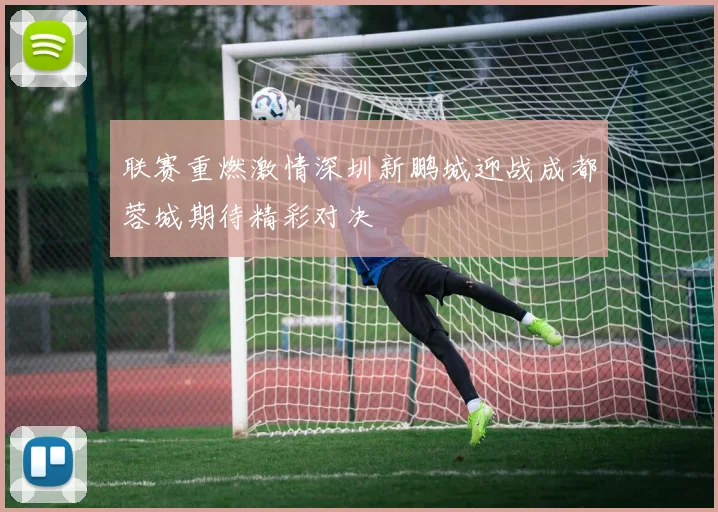 联赛重燃激情深圳新鹏城迎战成都蓉城期待精彩对决